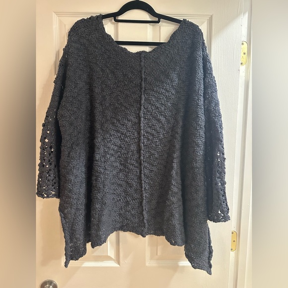 Free People Oversized Chunky Knot Sweater - Picture 2 of 4